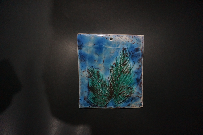 廿釉装饰画羽毛系列