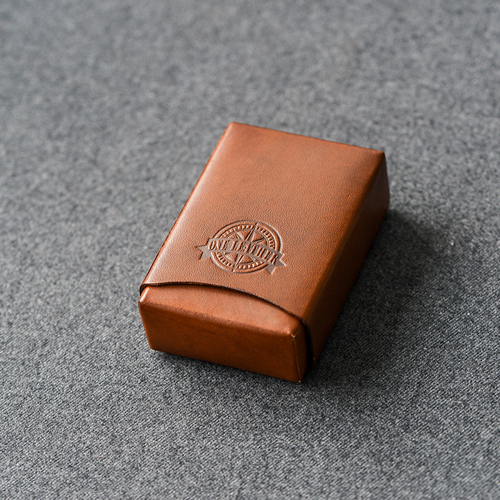 oneleather烟盒20支装创意真皮便携软香菸盒烟包套手工创意礼品
