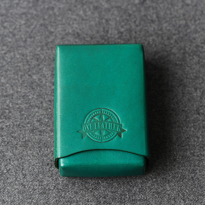 oneleather烟盒20支装创意真皮便携软香菸盒烟包套手工创意礼品