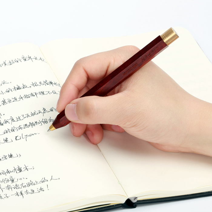 怀旧童心笔旋转签字笔水笔