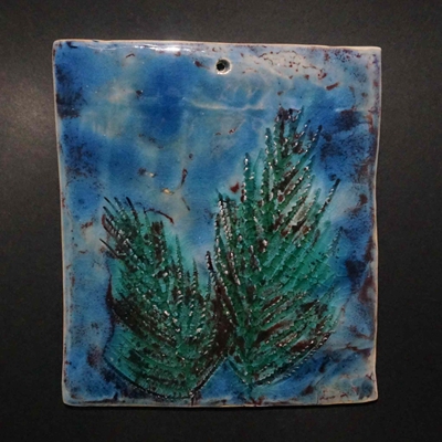 廿釉装饰画羽毛系列